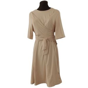 NWT Lululemon Cotton Wrap Front T-Shirt Dress Size 12